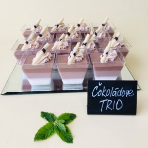 Pohárik Panna Cotta Trio