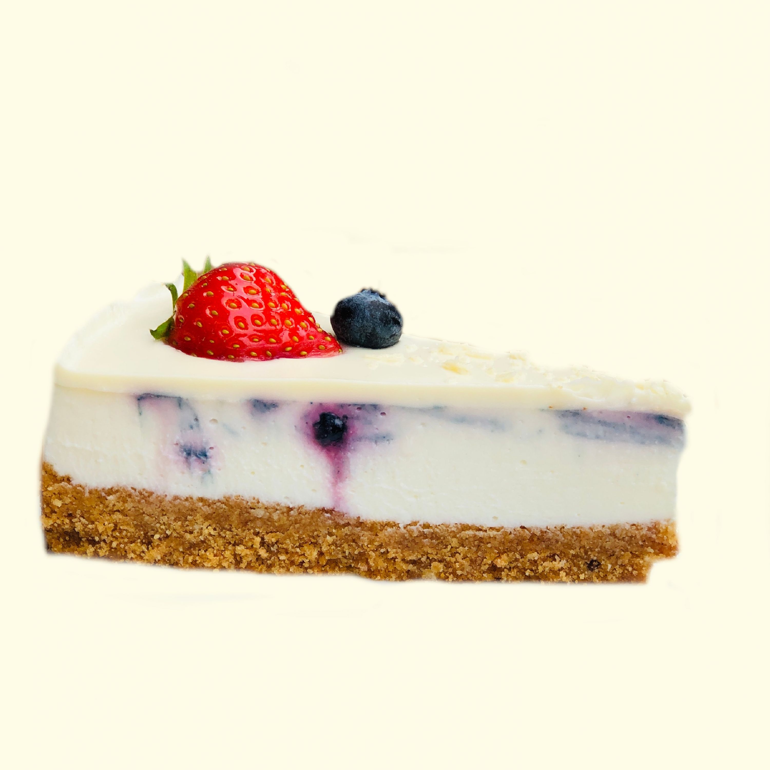 Cheesecake Biela čokoláda-lesné ovocie