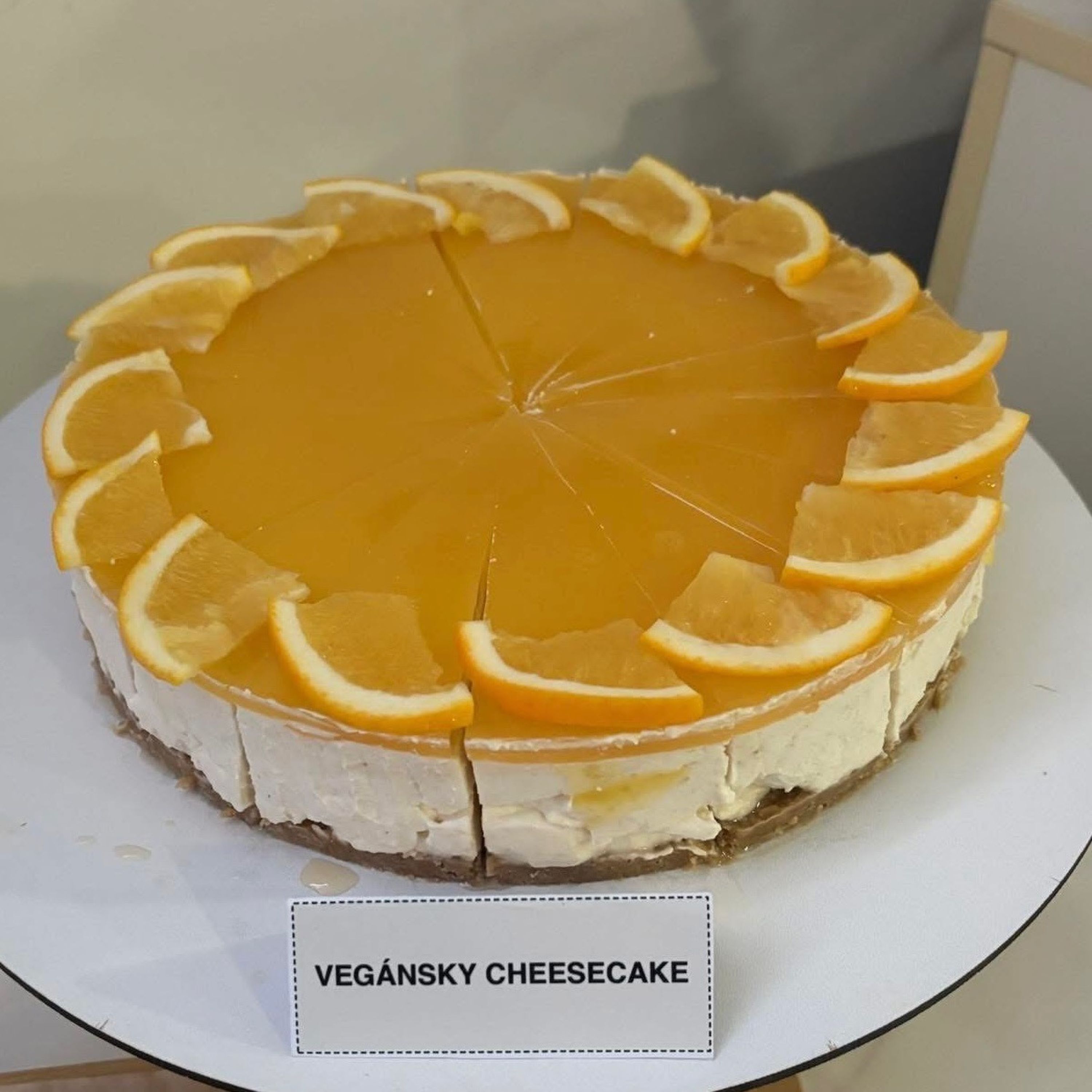 Cheesecake vegánsky